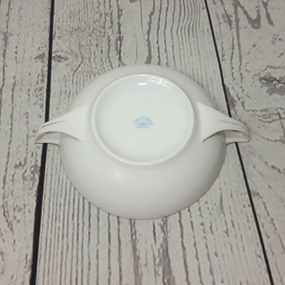 Nippon Bon Bon Bowl Double Handle Hand Painted Porcelain Floral Pink Roses - Picture 7 of 10